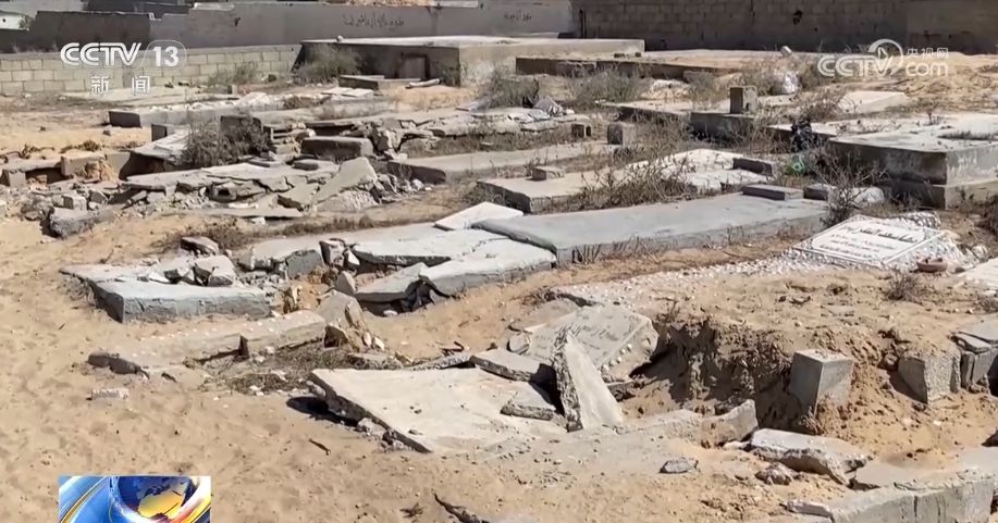 巴勒斯坦挖墓人，墓地里已无处埋葬